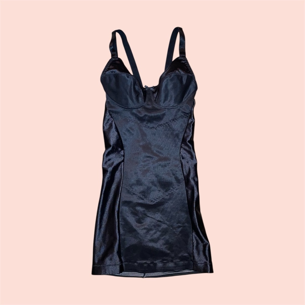 Vintage Black Shapewear Slip